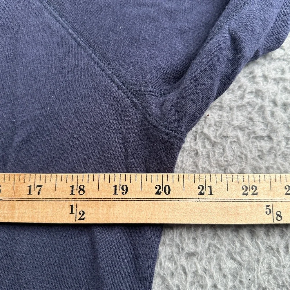 Zadig & Voltaire Skull Studded Sweatshirt Womens S Navy Crewneck Pullover Cotton - Picture 5 of 8